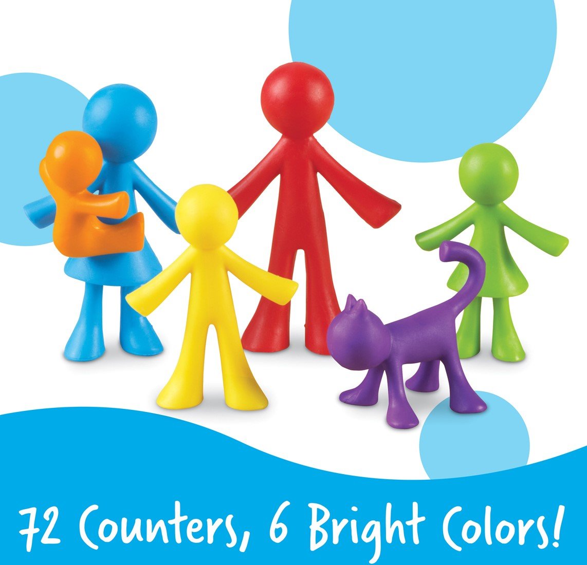 Learning Resources - Learning Resources - All About Me Family Counters (Set of 72) - Playlaan