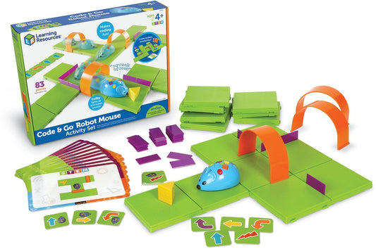 Learning Resources - Learning Resources - Code & Go® Robotmuis Activiteitenset - Playlaan