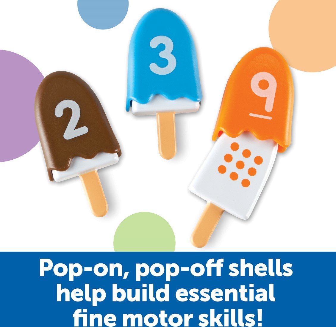 Learning Resources - Learning Resources - Ijsjes tellen 1 - 10 - Smart Snacks - Playlaan