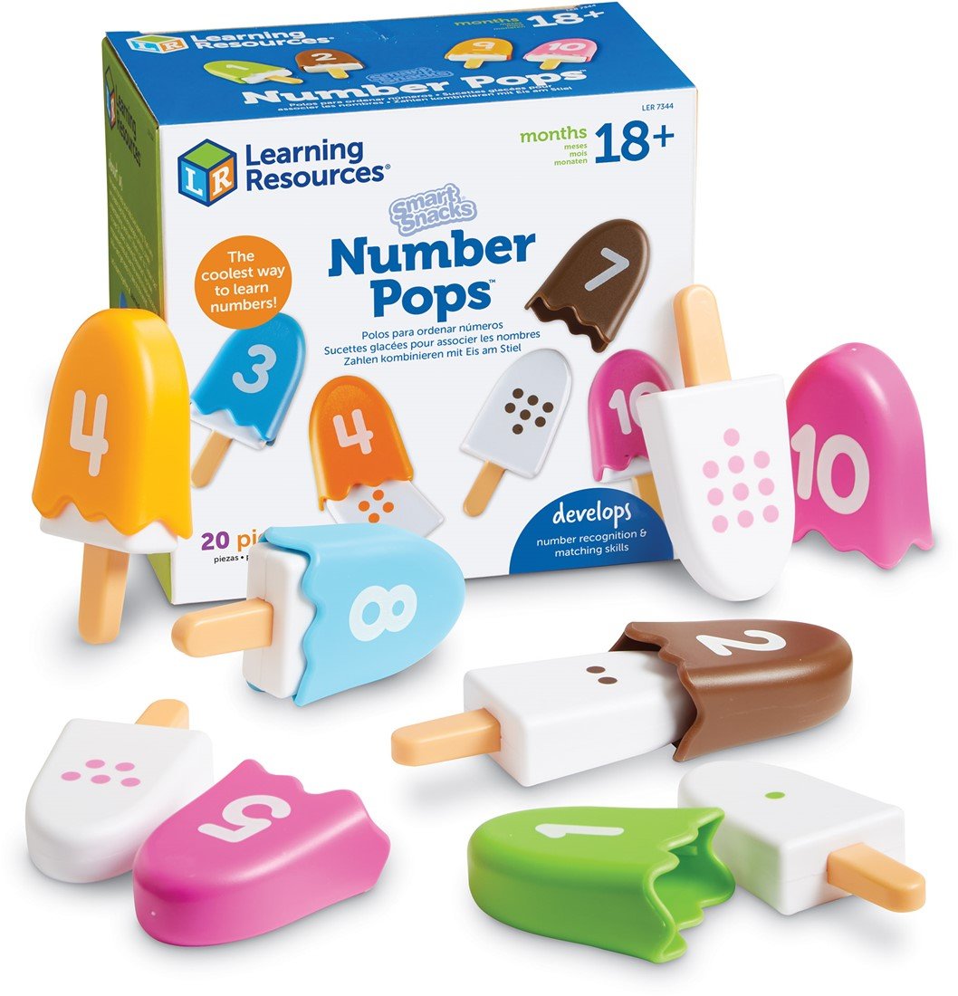 Learning Resources - Learning Resources - Ijsjes tellen 1 - 10 - Smart Snacks - Playlaan