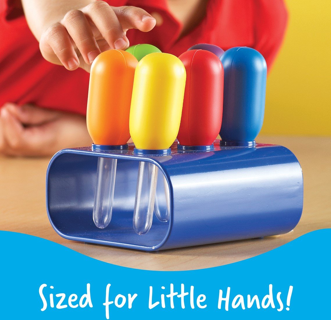 Learning Resources - Learning Resources - Jumbo pipetten met standaard - Primaire wetenschap - Playlaan