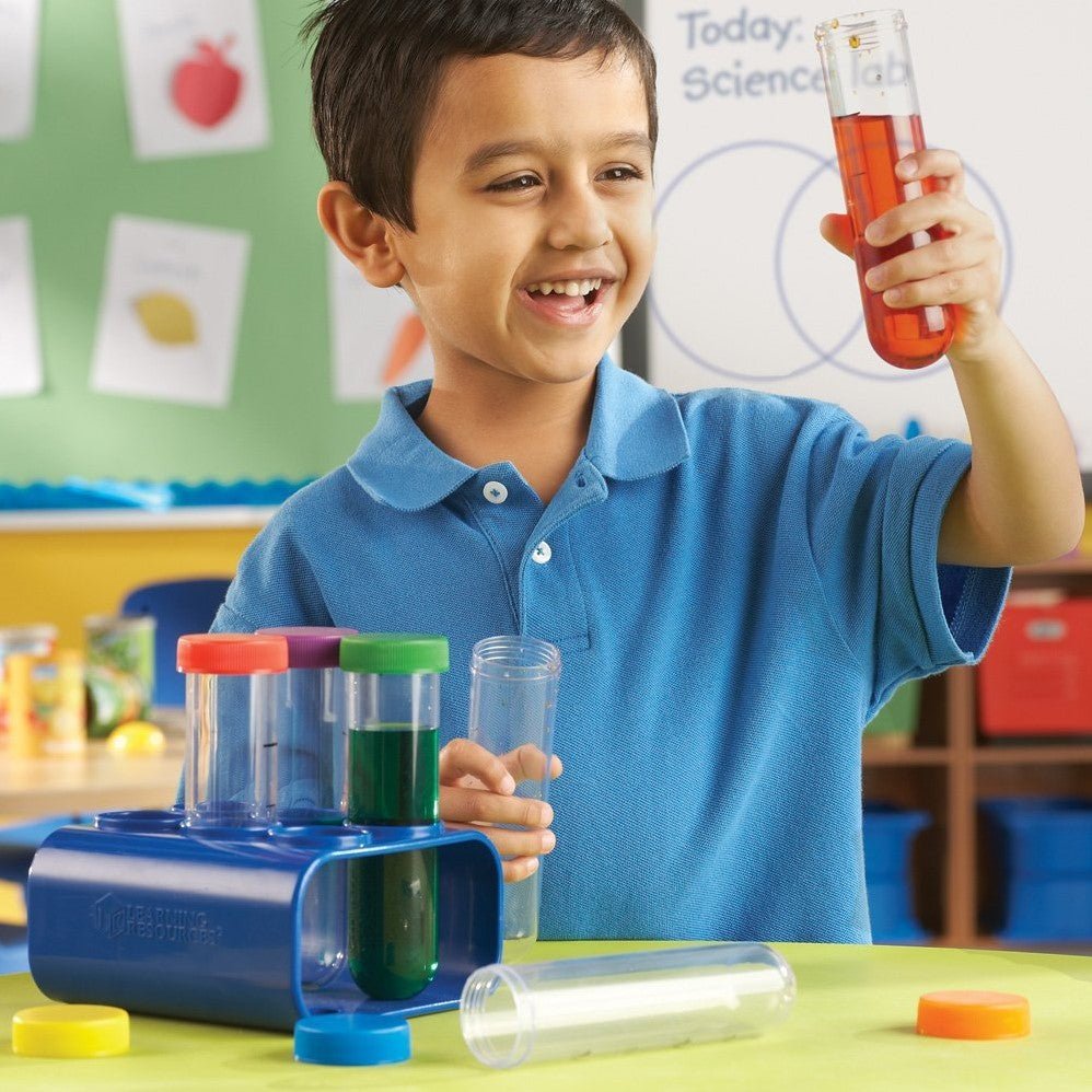 Learning Resources - Learning Resources - Jumbo reageerbuizen met standaard Primary Science - Playlaan