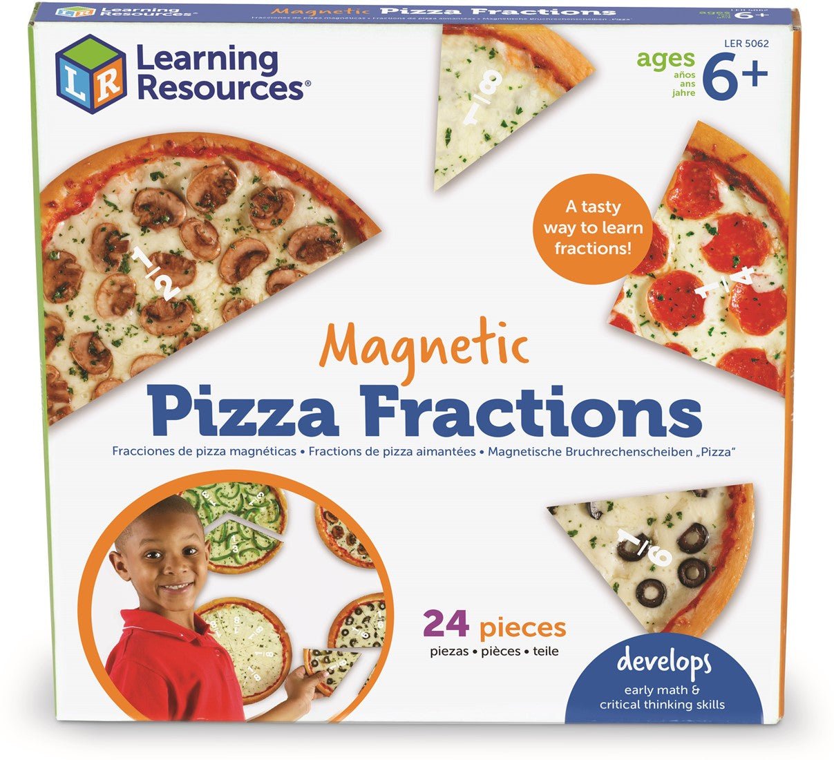 Learning Resources - Learning Resources - Magnetische fracties pizza set - Playlaan