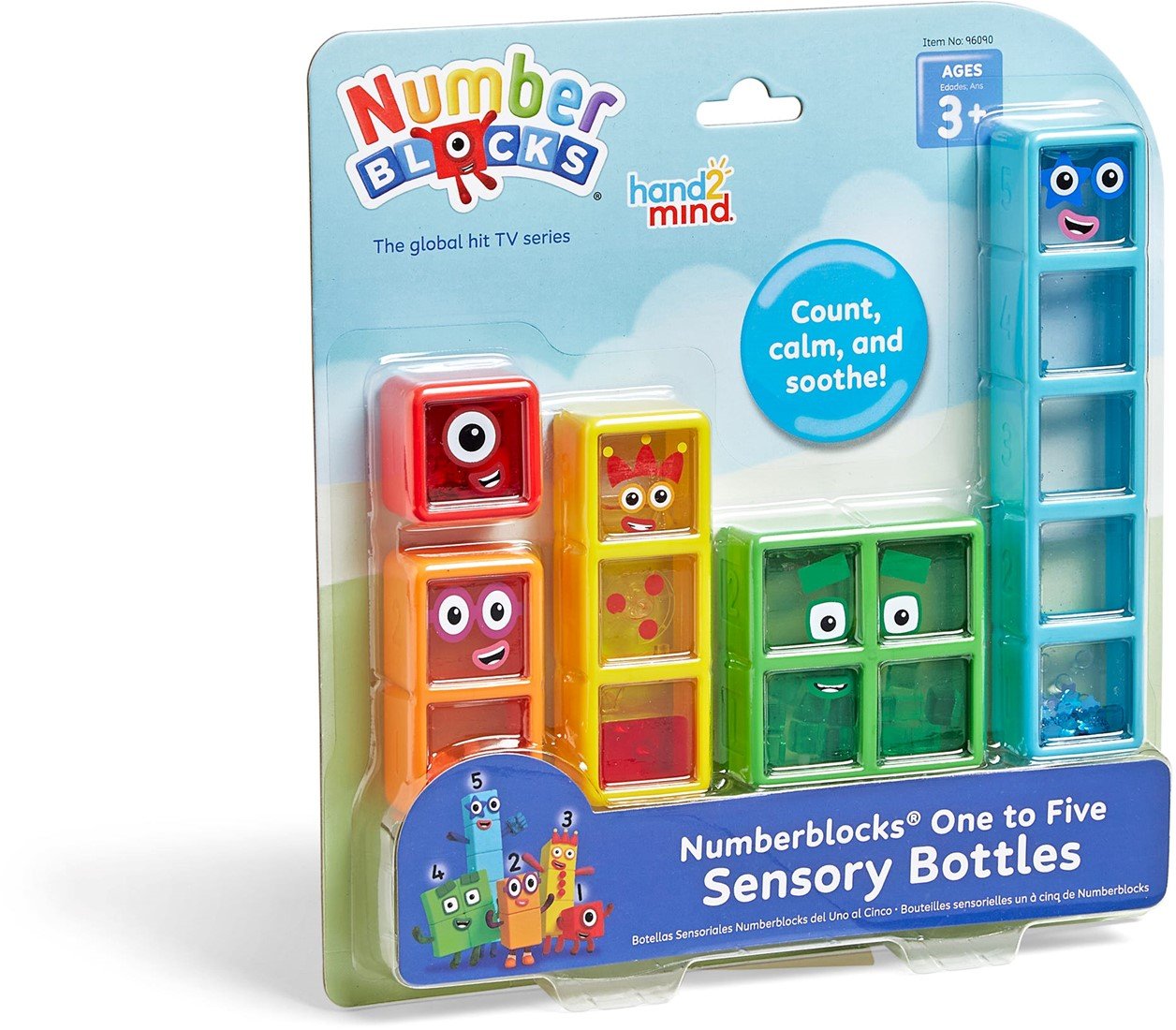 Learning Resources - Learning Resources - Numberblocks 1 - 5 Sensorische buizen - Playlaan