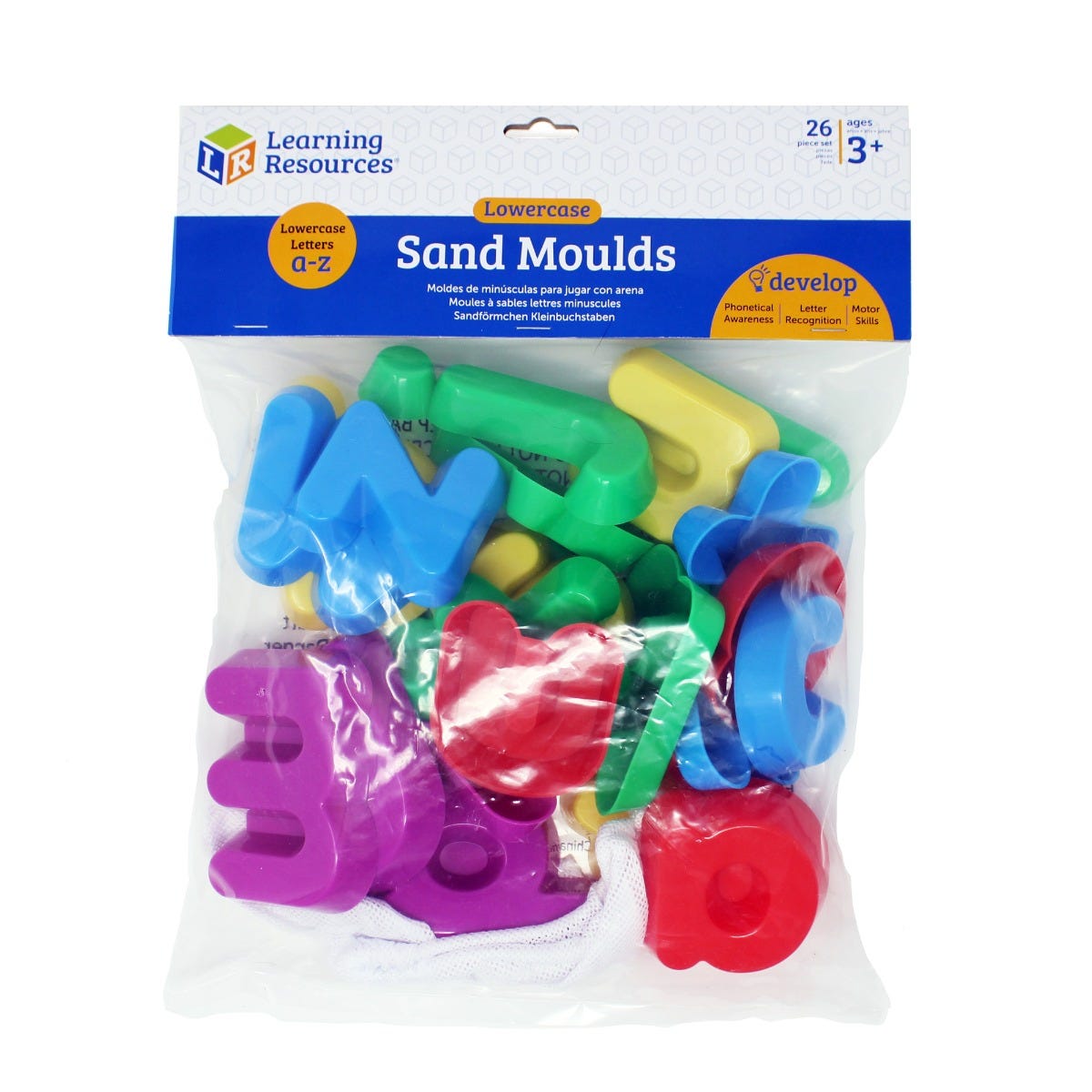 Learning Resources - Learning Resources - Sand Moulds–Lowercase Alphabet - Playlaan