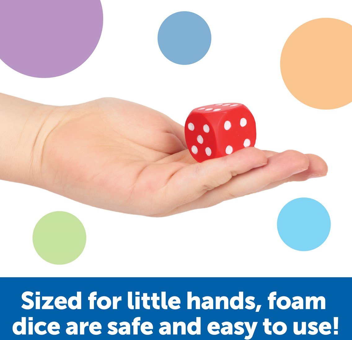 Learning Resources - Learning Resources - Schuim Dot Dobbelstenen 2stuks - Playlaan
