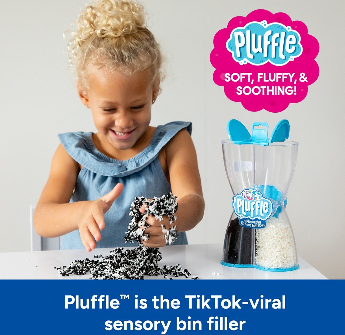 Learning Resources - Learning Resources - Sensorische Playfoam Pluffle Twist - Zwart - Wit - Playlaan