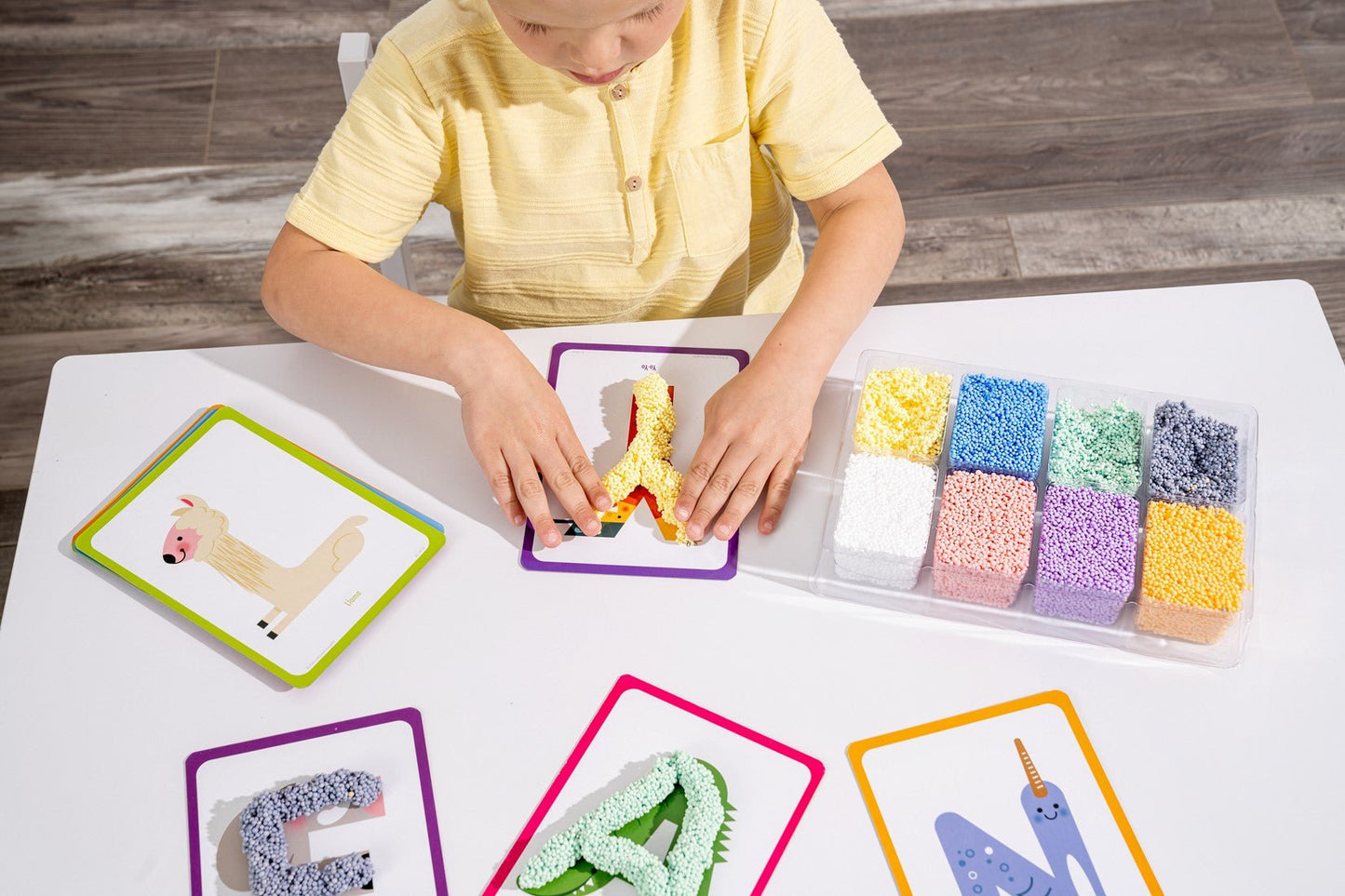 Learning Resources - Learning Resources - Sensorische Playfoam - Vorm en Leer Lettergeluiden Set - Playlaan