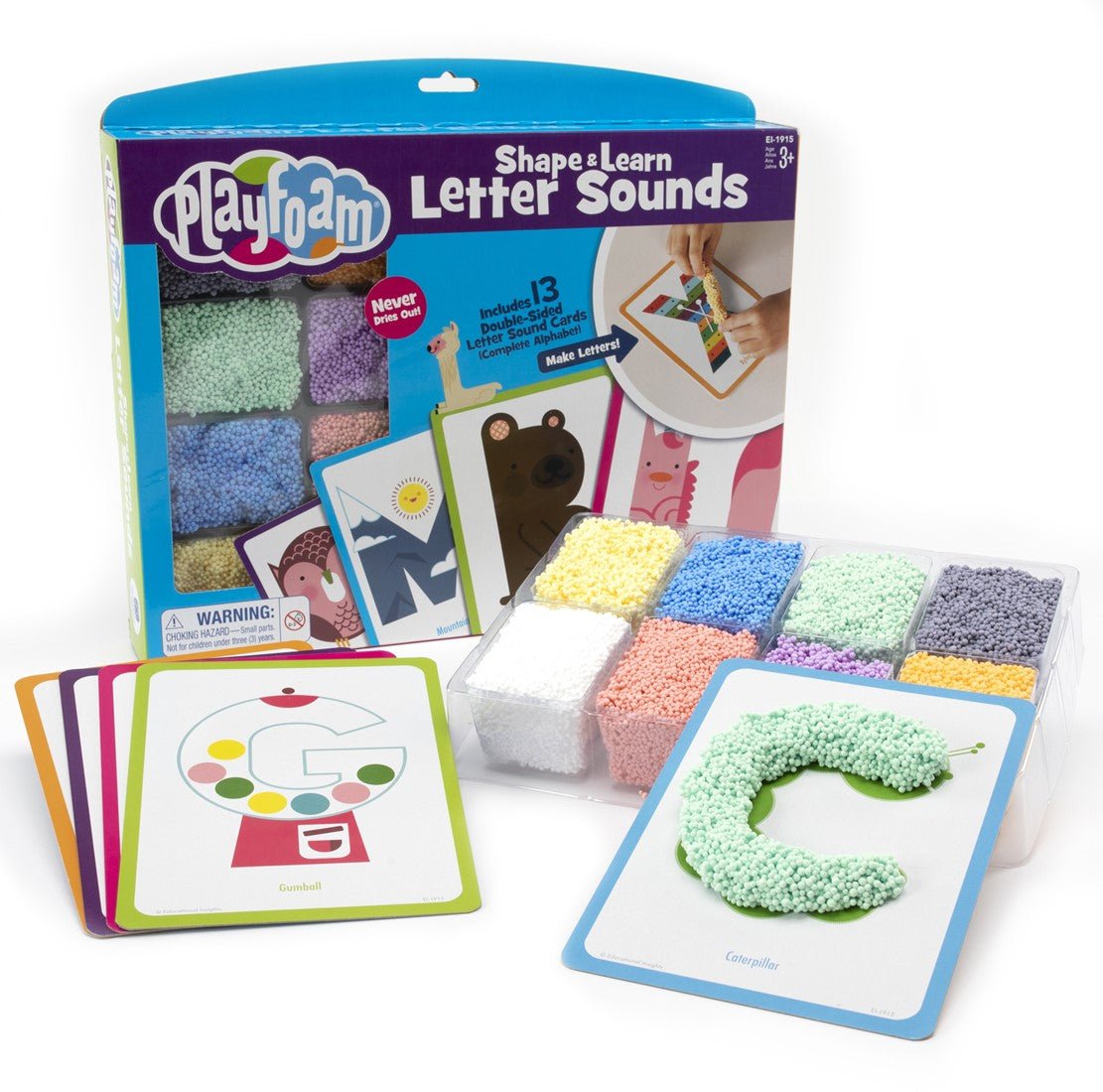 Learning Resources - Learning Resources - Sensorische Playfoam - Vorm en Leer Lettergeluiden Set - Playlaan