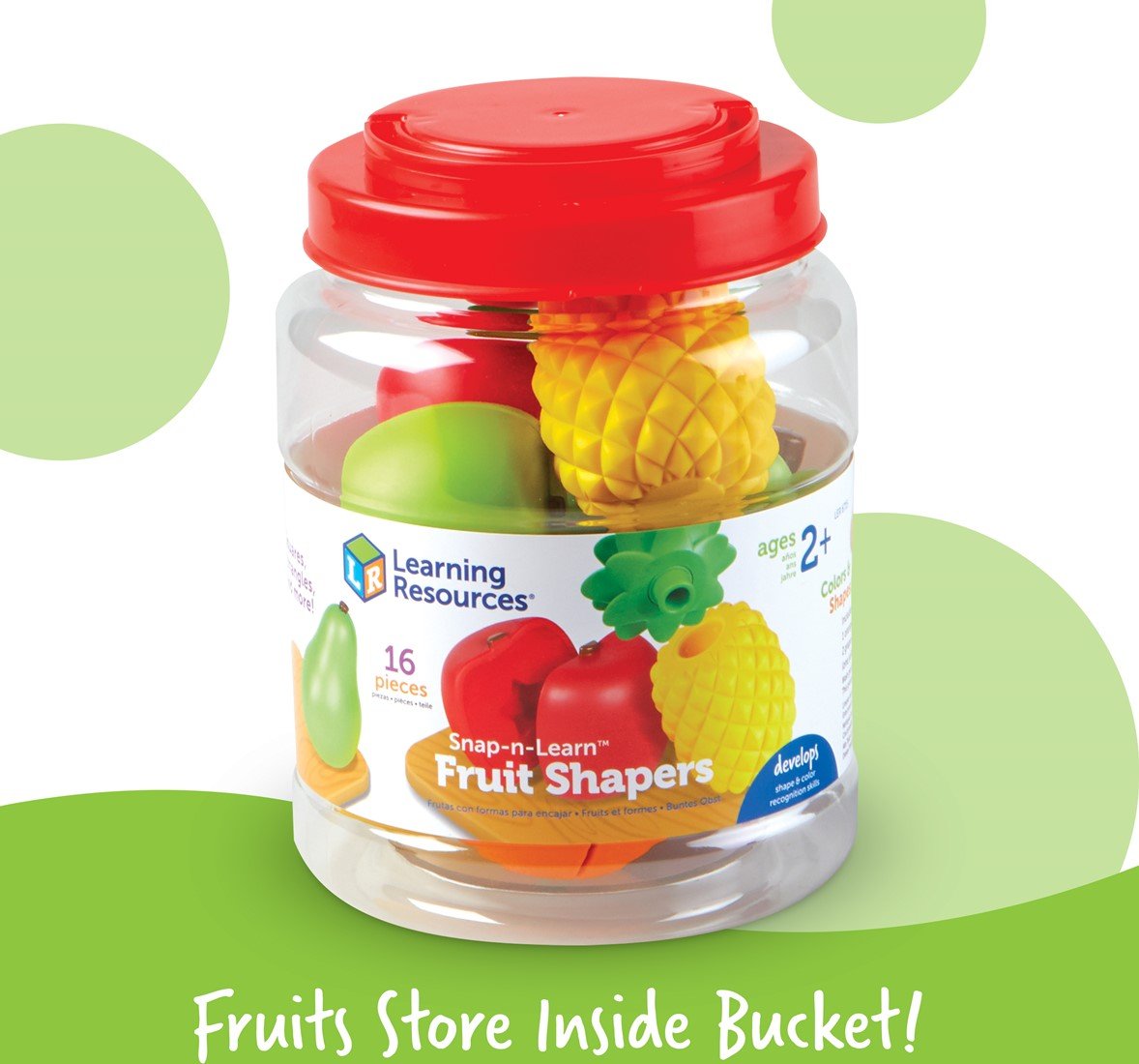 Learning Resources - Learning Resources - Snap - n - Learn Fruit vormen - Playlaan