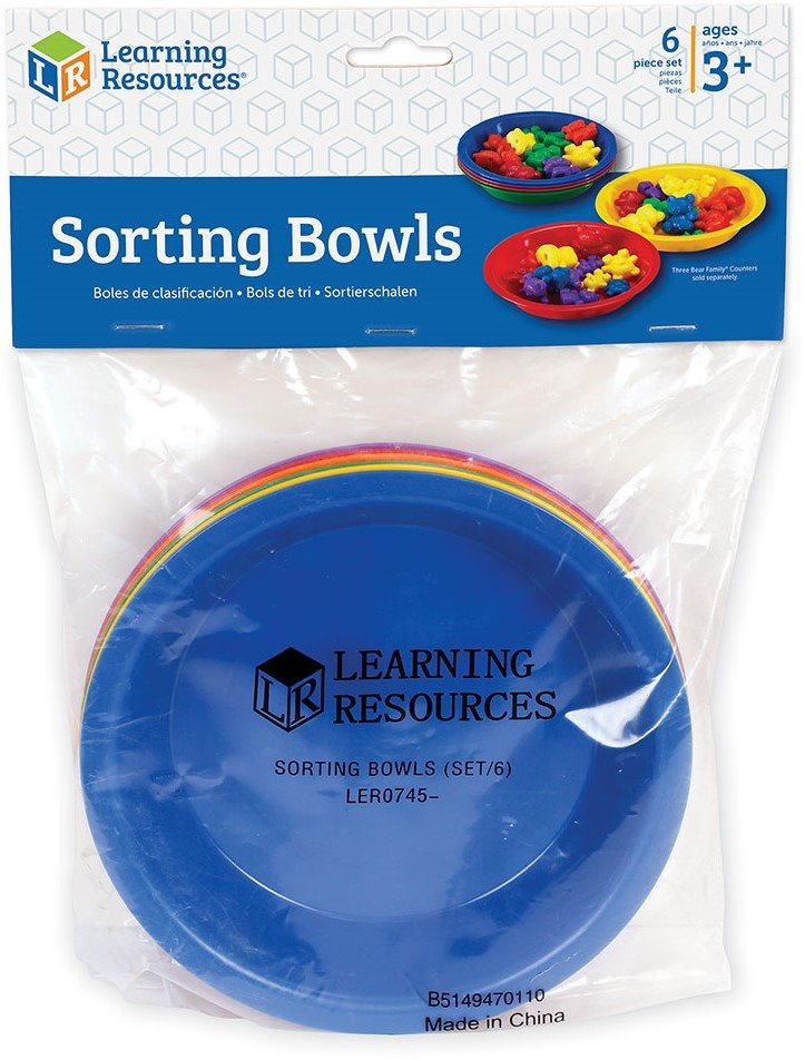 Learning Resources - Learning Resources - Sorteerbakjes regenboog 6st - Playlaan