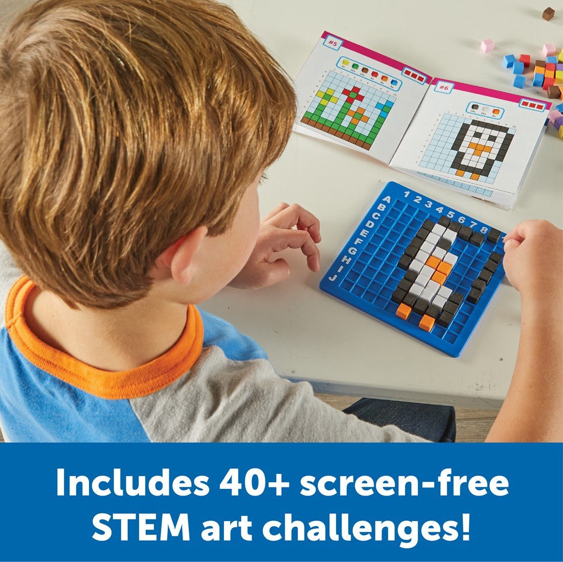 Learning Resources - Learning Resources - STEM Explorers Pixel Art Challenge - Playlaan