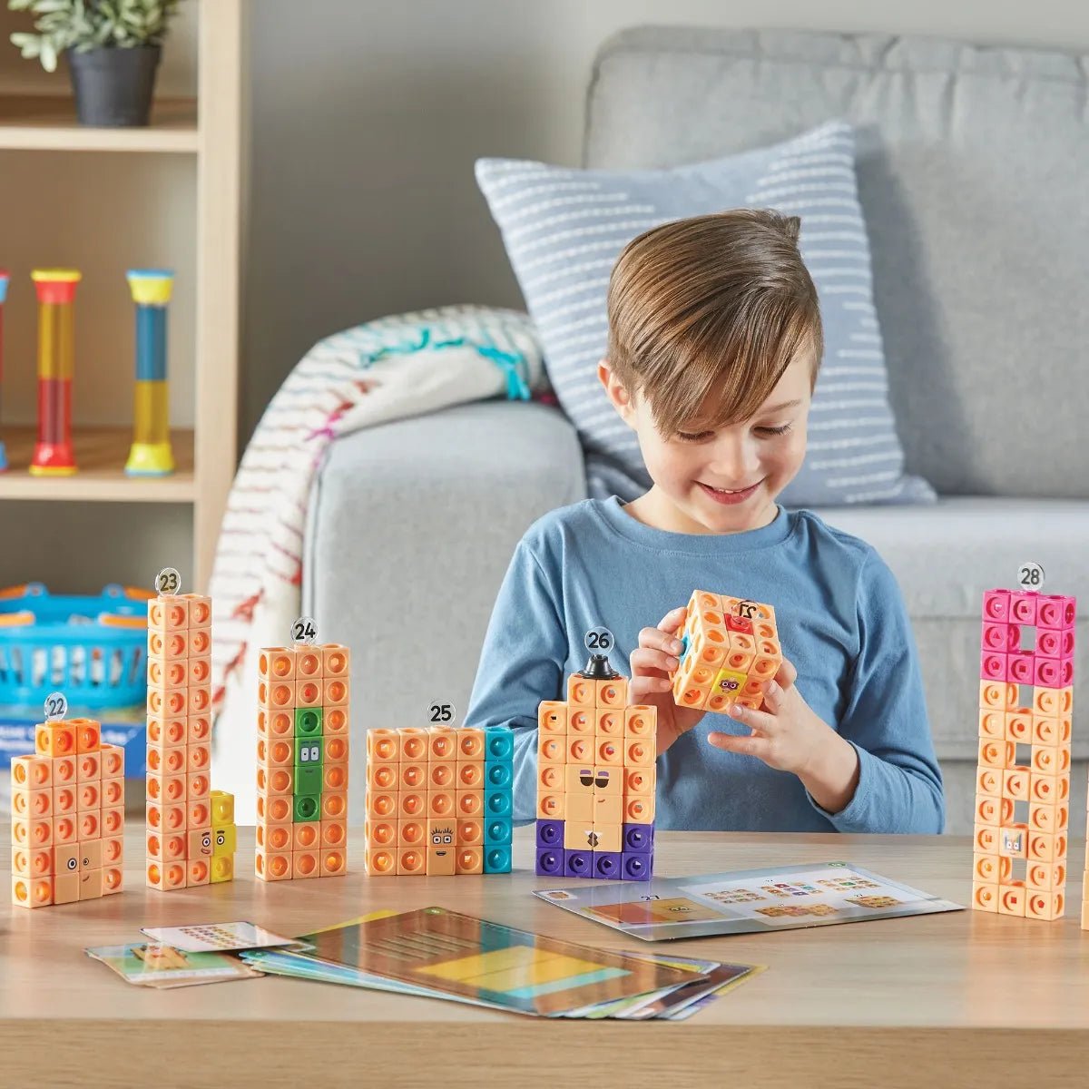 Learning Resources - Mathlink Kubussen Numberblocks 21 - 30 - Playlaan