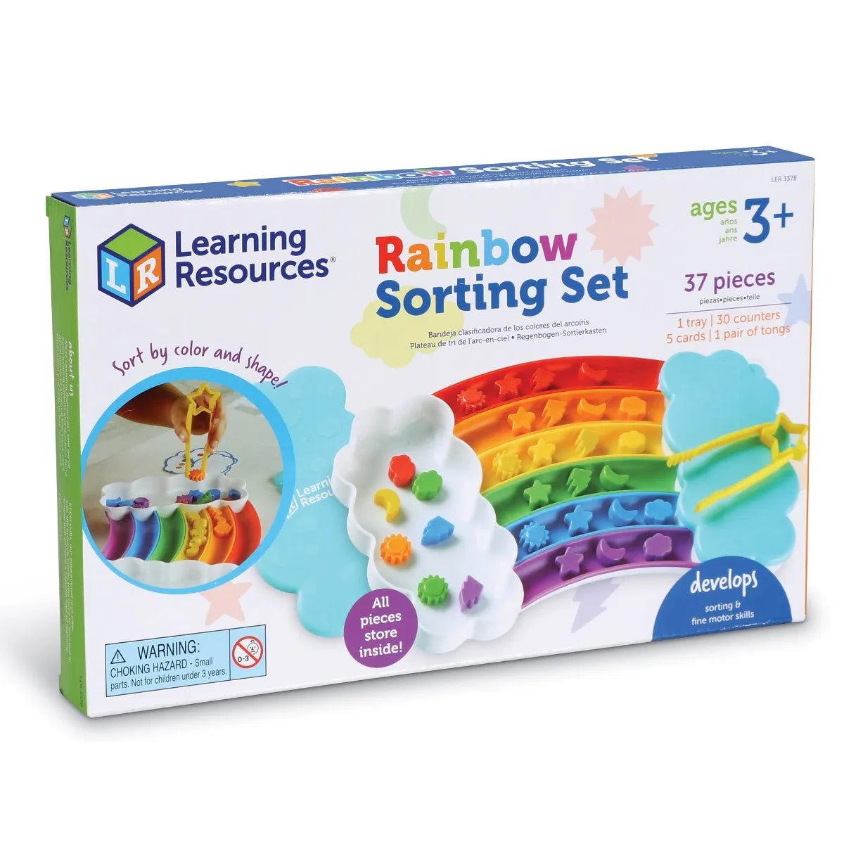 Learning Resources - Rainbow Sorting Set - Playlaan