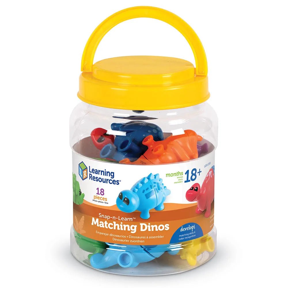 Learning Resources - Snap N Learn Matching Dinos - Playlaan