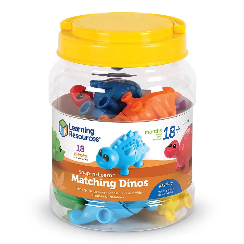 Learning Resources - Snap N Learn Matching Dinos - Playlaan
