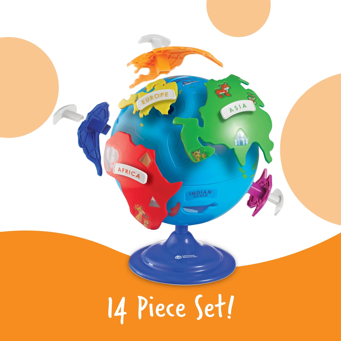 Learning Resources - Werelbol Puzzel Set - Playlaan