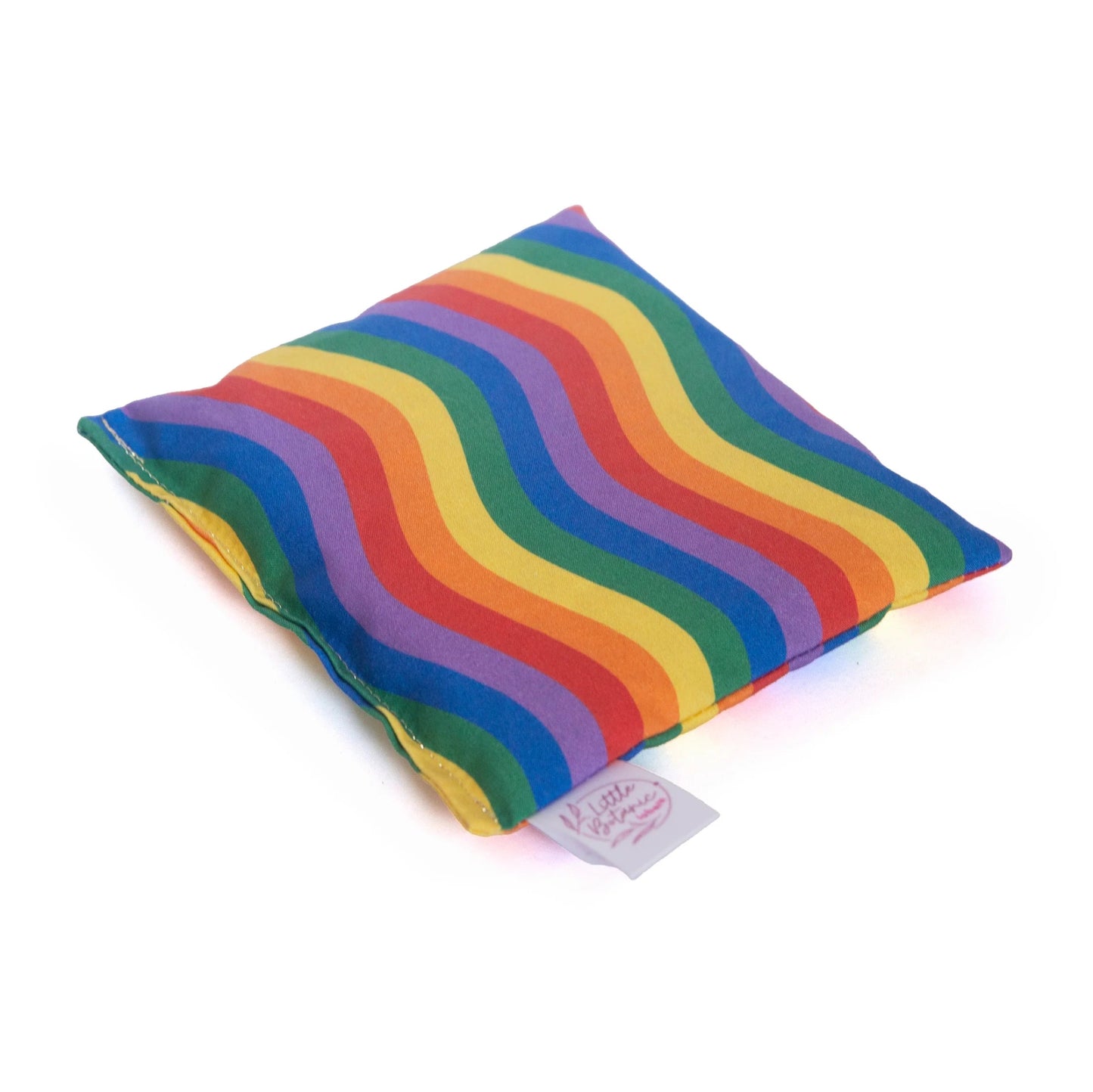 Little Botanic label - Little Botanic label - Sensorische pittenzakjes Regenboog + Waves - set van 7 - Playlaan