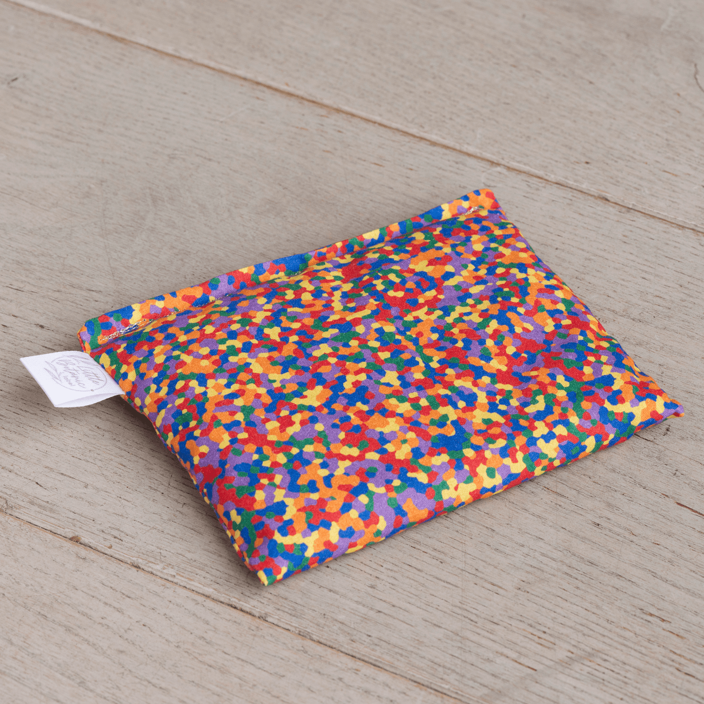 Little Botanic label - Sensorische Pittenzakje los - confetti regenboog - Playlaan
