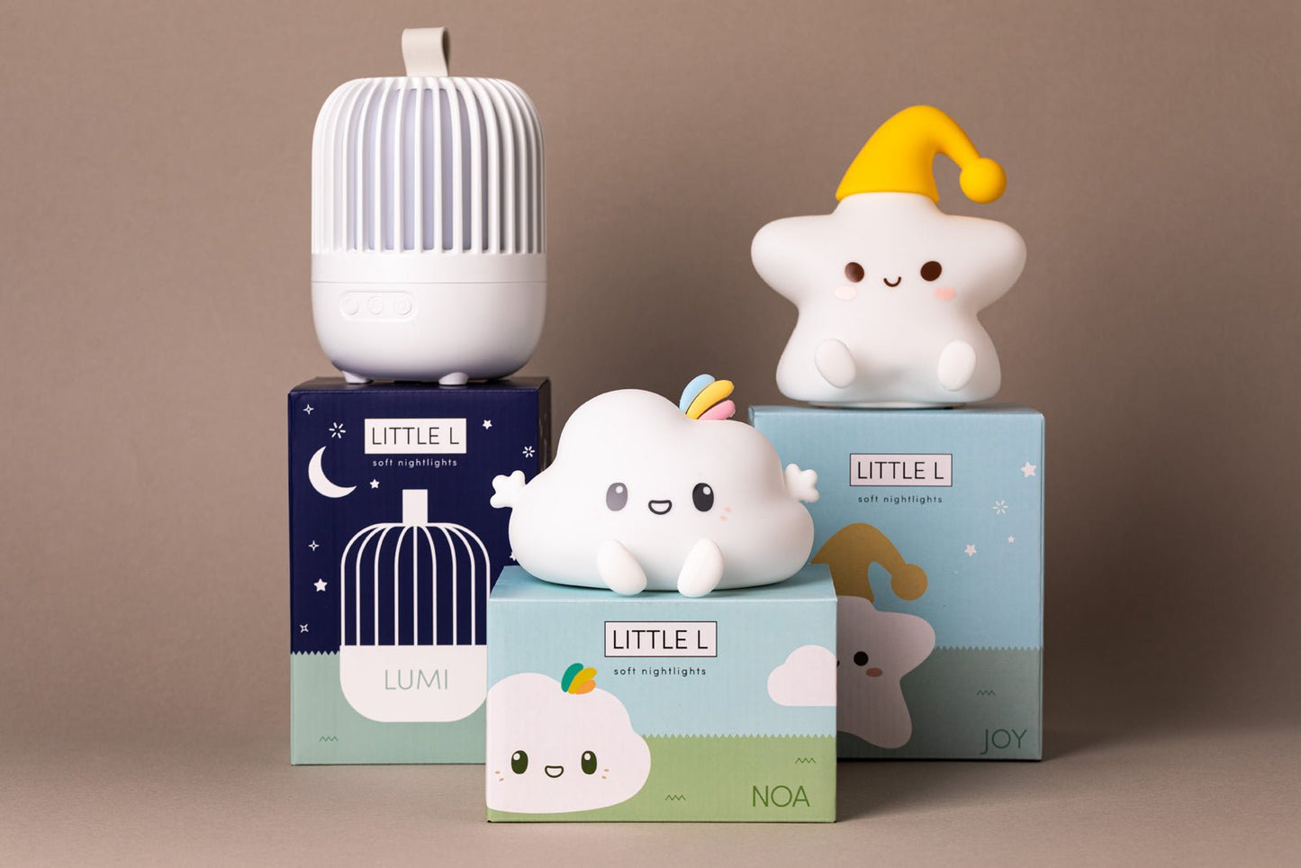 Little L Soft Toys - Little L Soft Toys - Lamp projector - Lumi - Playlaan
