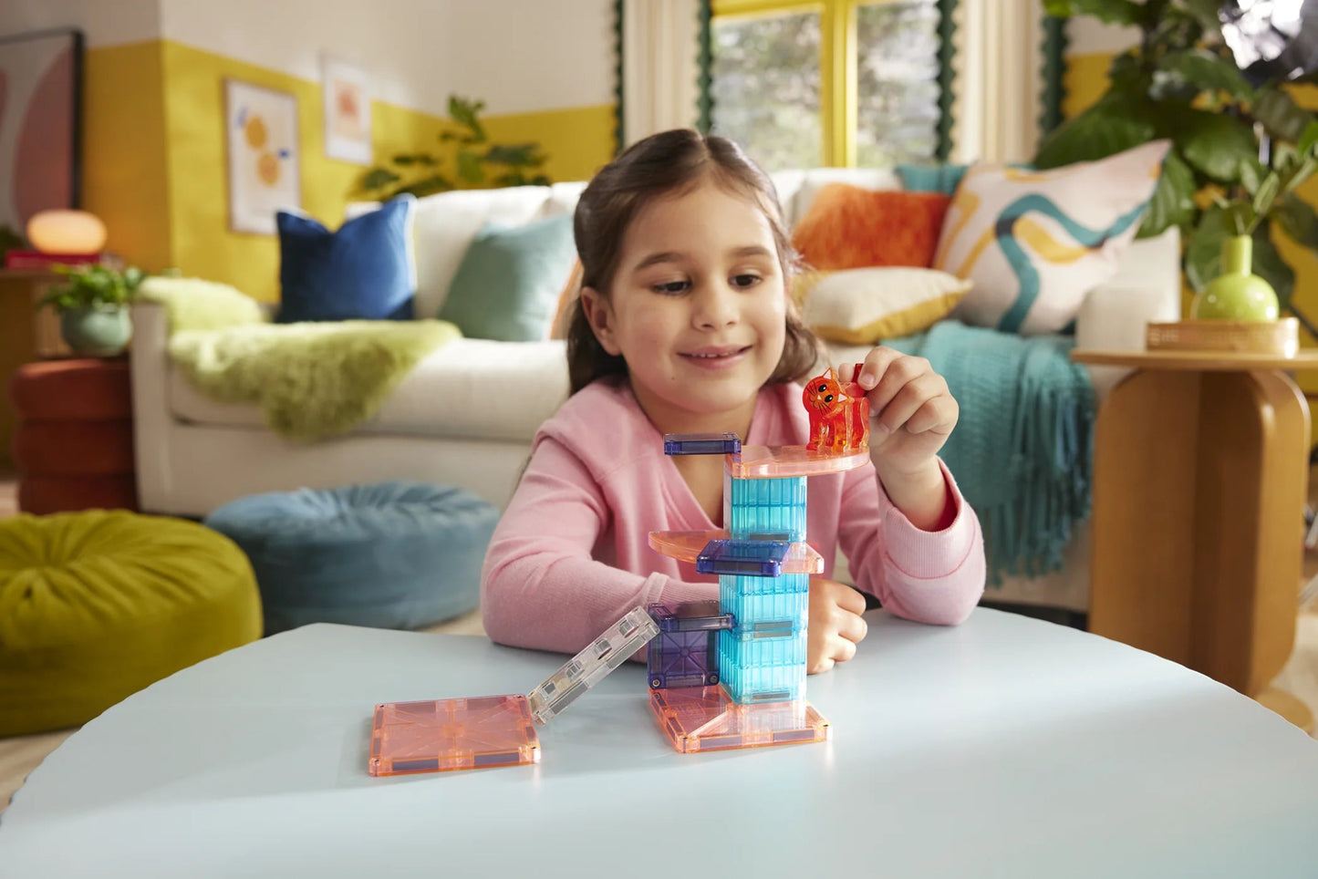 Magna - Tiles - Magna - Tiles Cat Tree 13 - delig Set - Playlaan