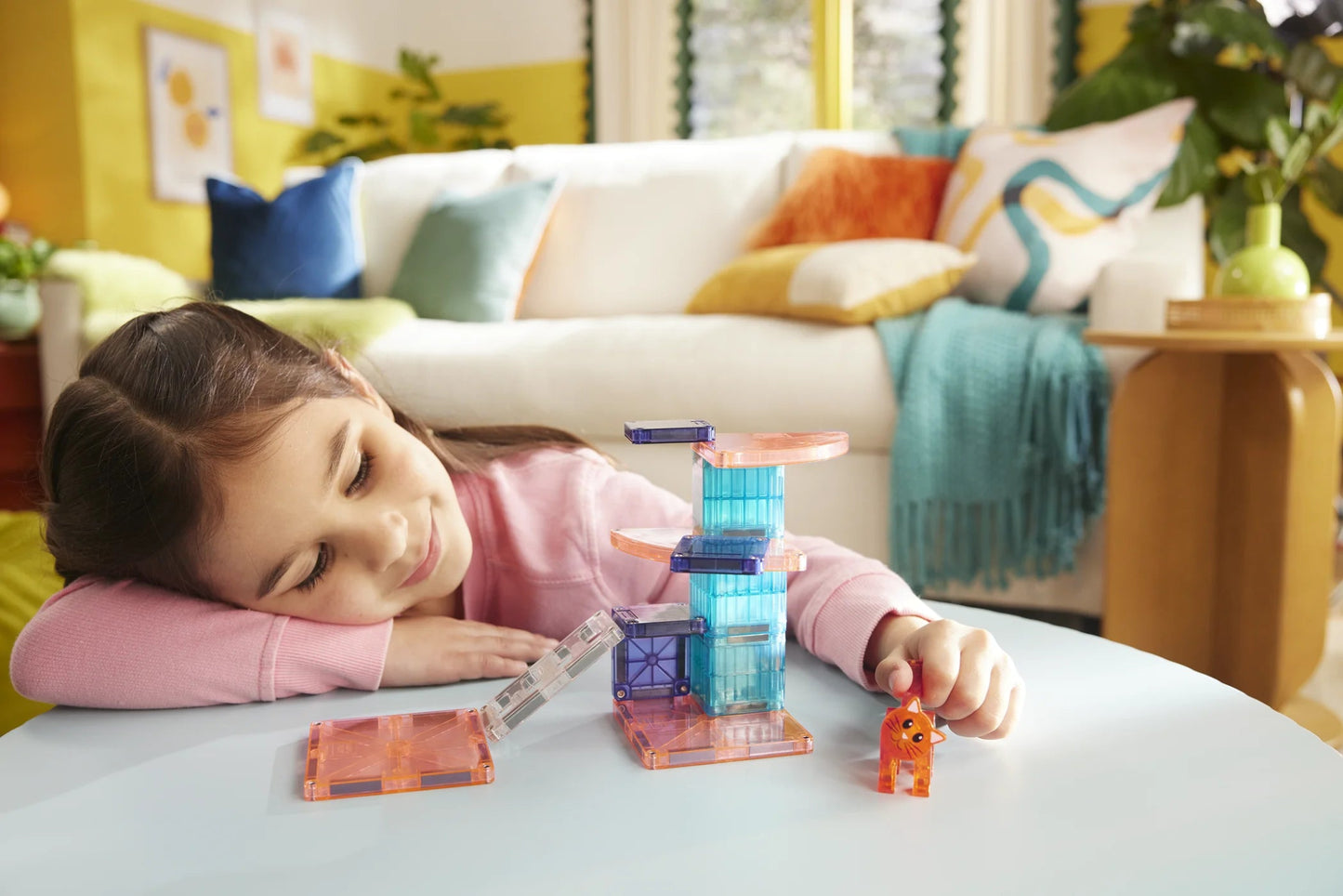 Magna - Tiles - Magna - Tiles Cat Tree 13 - delig Set - Playlaan