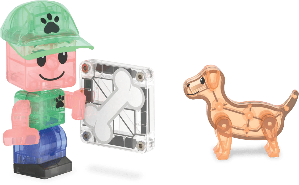 Magna - Tiles - Magna - Tiles Puppy Park 27 - delige set - Playlaan