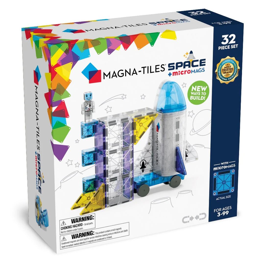 Magna - Tiles - MAGNA - TILES® SPACE + microMAGS 32 stuks - Playlaan