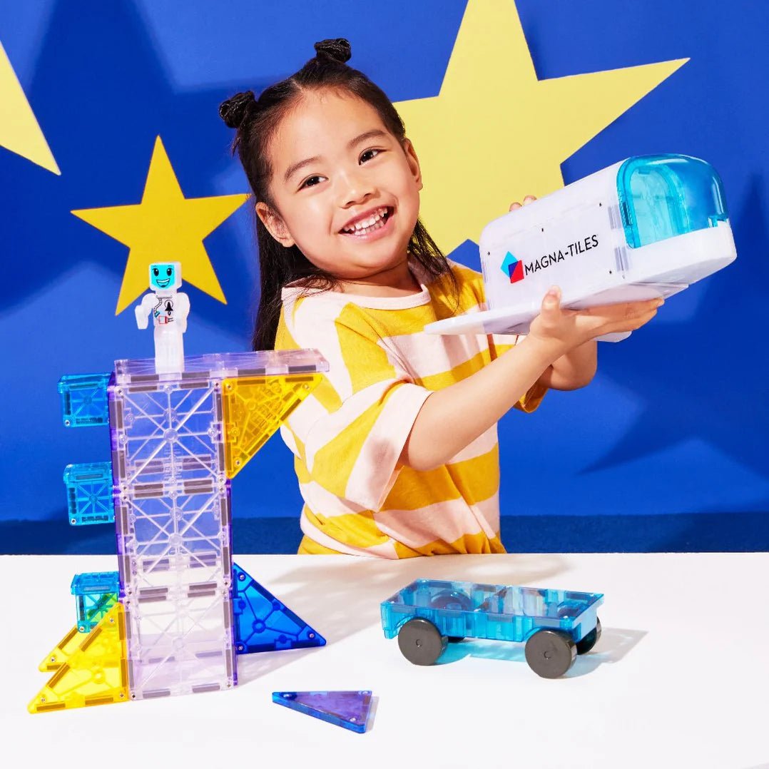 Magna - Tiles - MAGNA - TILES® SPACE + microMAGS 32 stuks - Playlaan