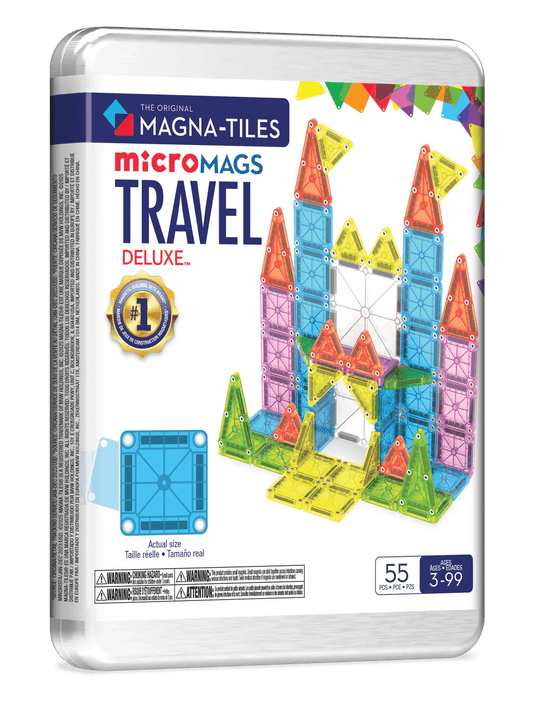 Magna - Tiles - Magna - Tiles Travel Set Deluxe - 55stuks - Playlaan