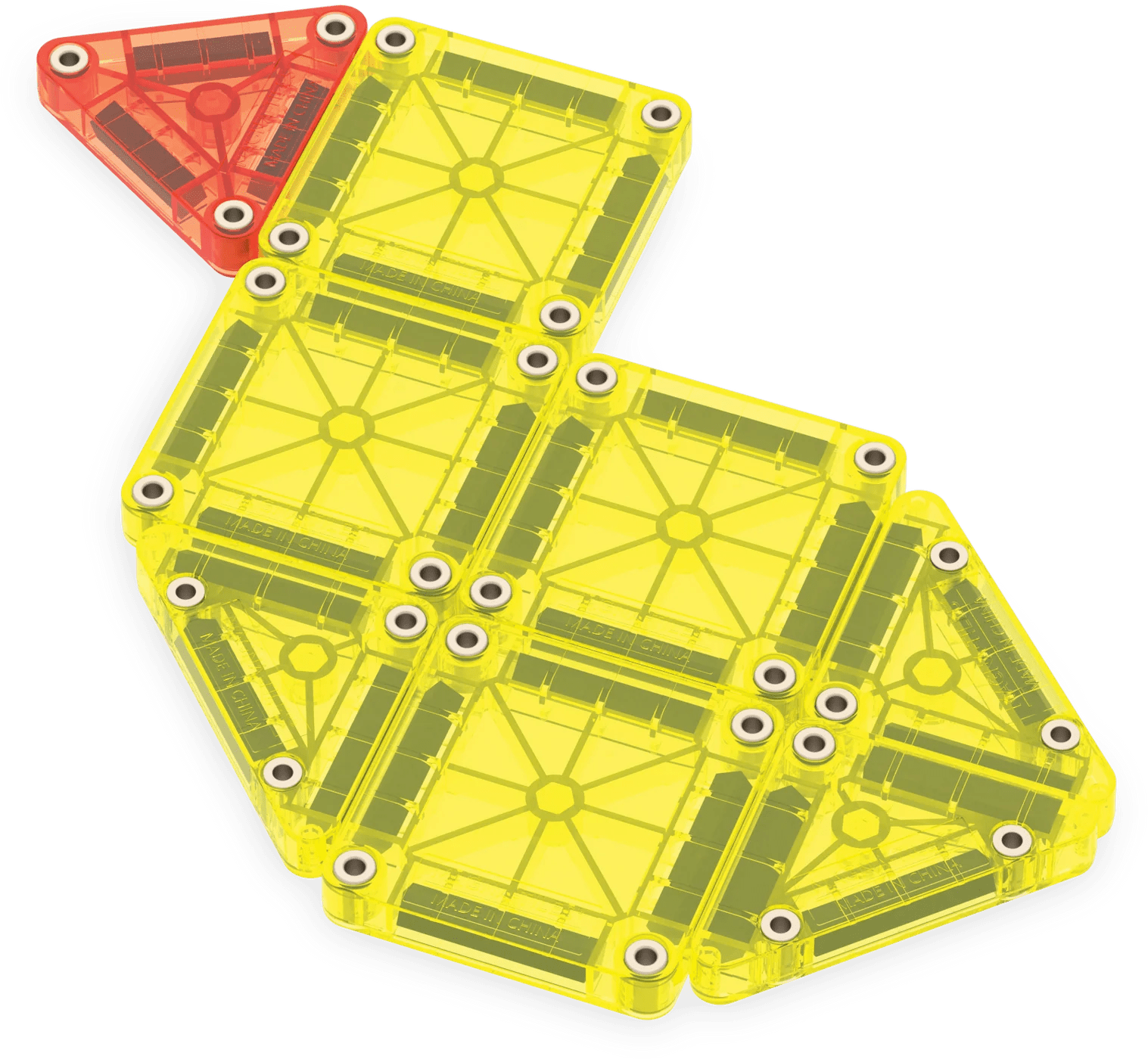 Magna - Tiles - Magna - Tiles Travel Set Deluxe - 55stuks - Playlaan