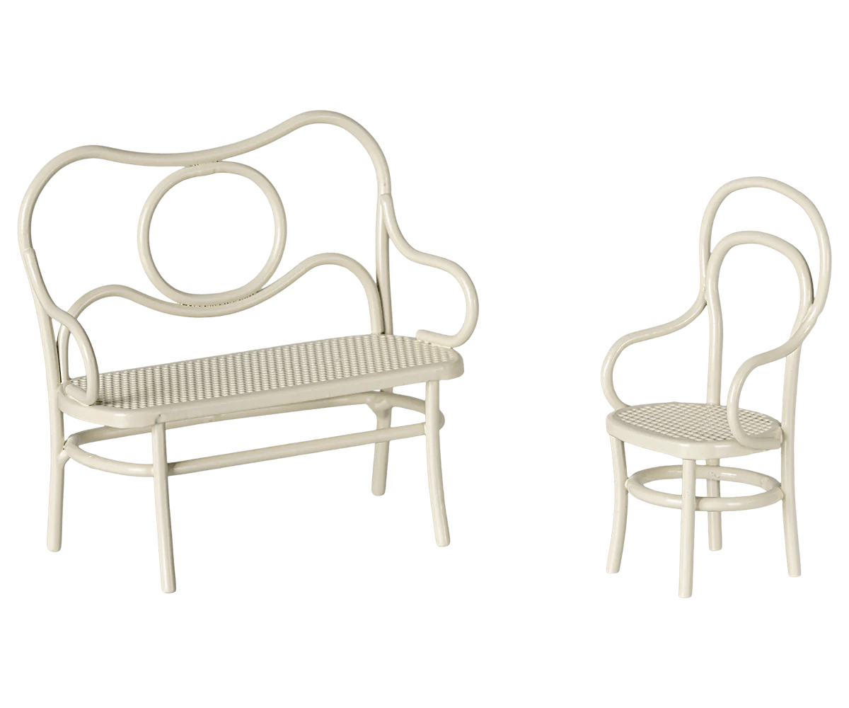 Maileg - Maileg - Cafése klein, Muis - Gebroken wit - Playlaan