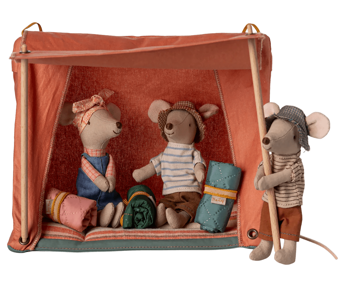 Maileg - Maileg - Happy camper tent Mouse - Playlaan