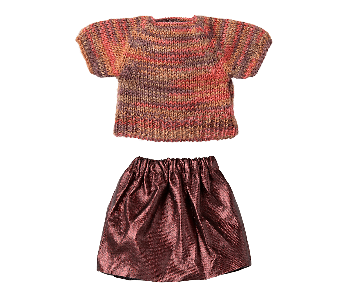Maileg - Maileg - Rok en gebreide blouse voor Moeder Muis - Playlaan