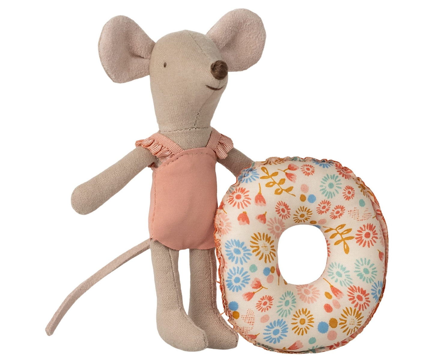 Maileg - Maileg - Strandmuis met Zwemband Kleine Zus - Bloemen - Playlaan