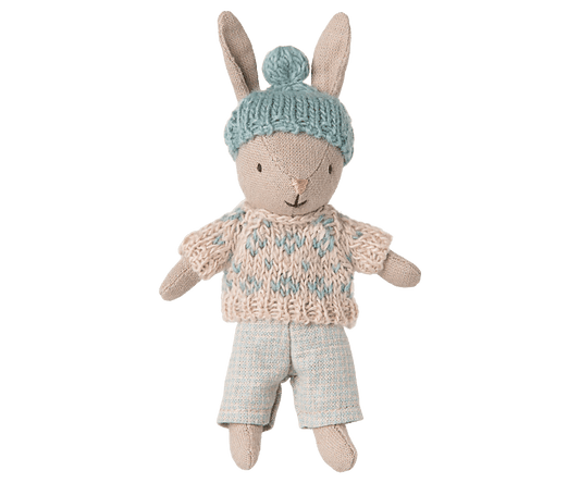 Maileg - Maileg - Winterkonijn Micro - Zand - Munt - Playlaan