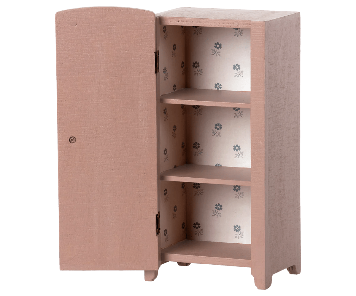 Maileg - Miniatuurkast - Lichtroze voor in Poppenhuis - Playlaan