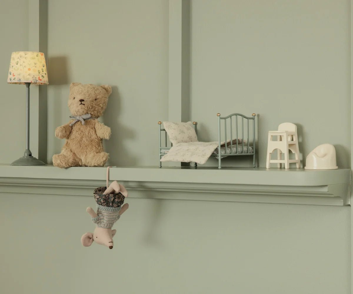 Maileg - Vintage bed, Muis - Roos - Playlaan