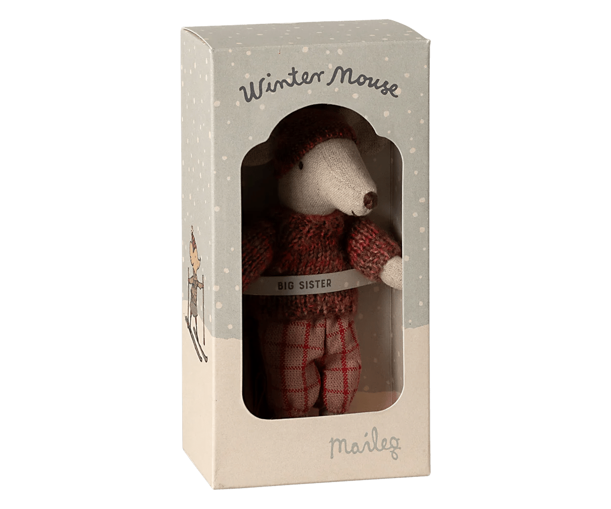 Maileg - Wintermuis met skiset - Grote zus - Rose - Playlaan