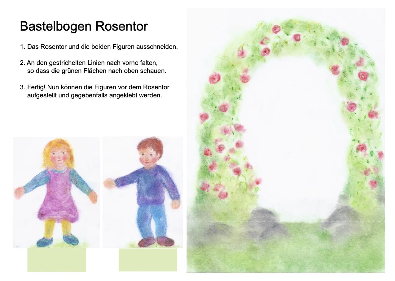 MeiArt - Seccorell Knutselblad “Rozenpoort” - Playlaan
