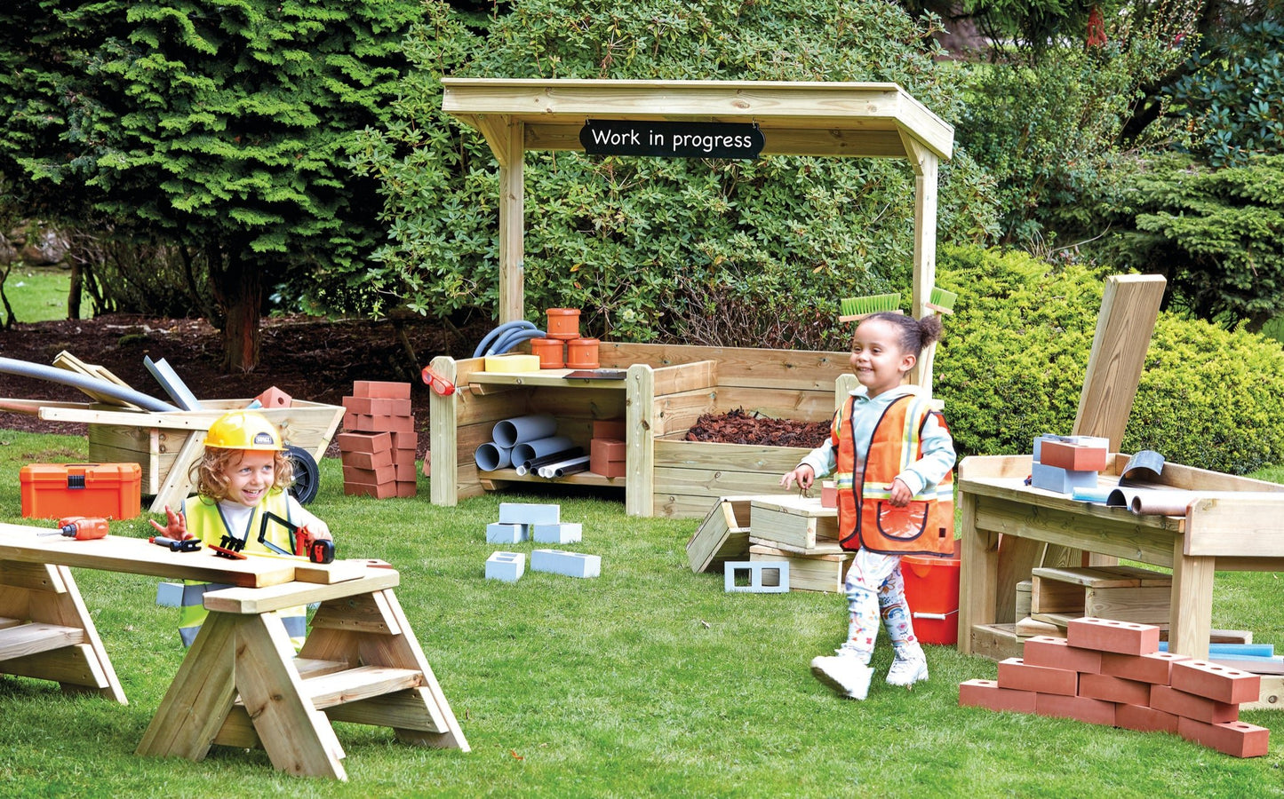 Millhouse - Millhouse - Constructieset voor buiten spelen en bouwen - Playlaan