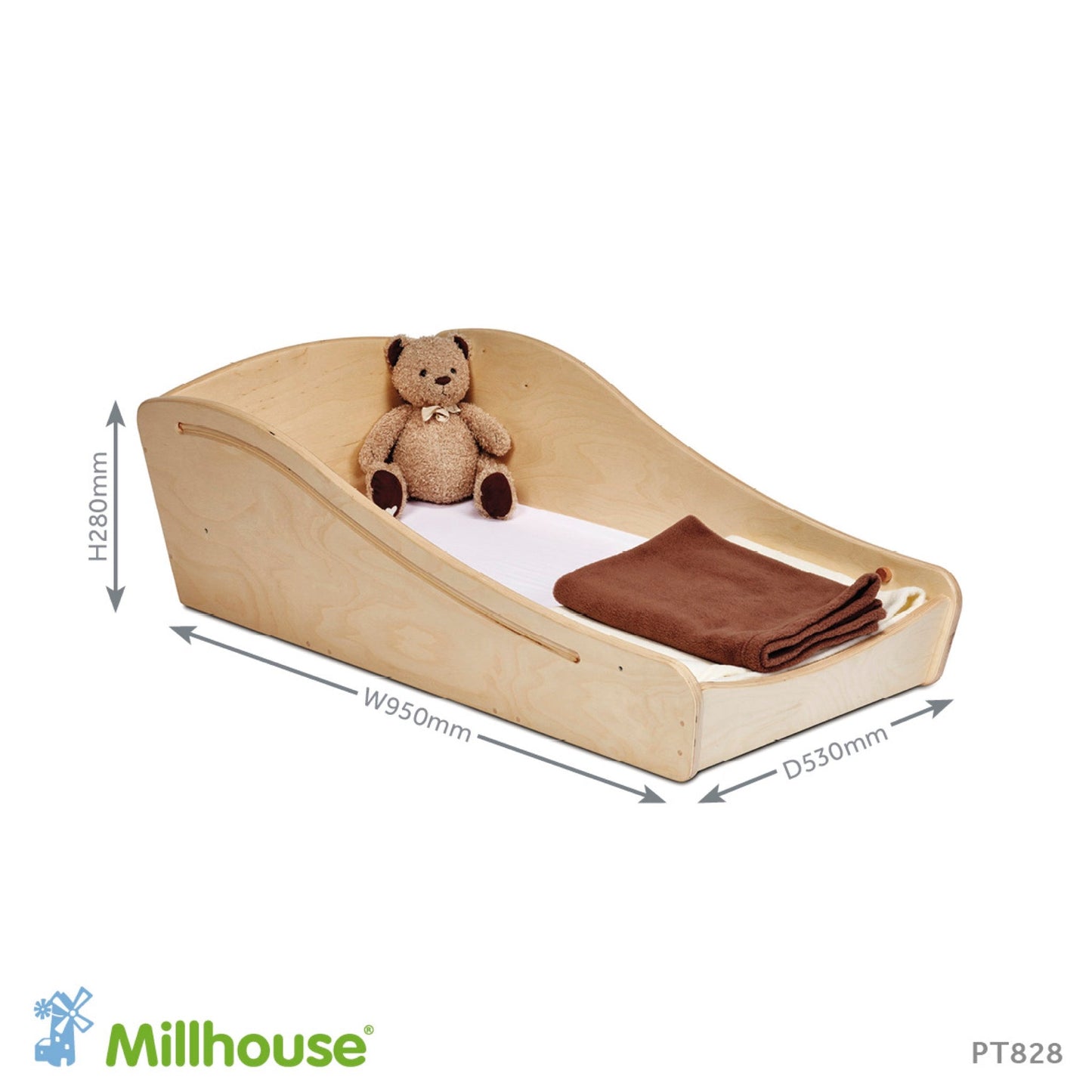 Millhouse - Millhouse - Montessori slaap pod hout - Playlaan