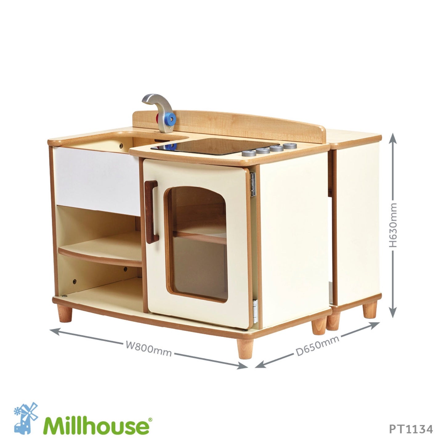 Millhouse - Millhouse - Speelkeuken met consoletafel set Boston - Home from Home - Playlaan