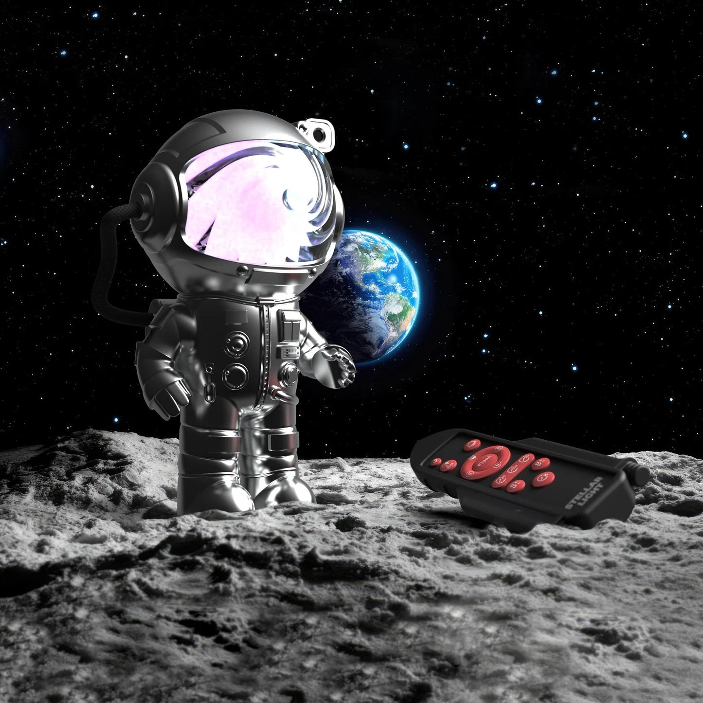 MOB - MOB - Stellair Lichtprojector - Zilver - Playlaan