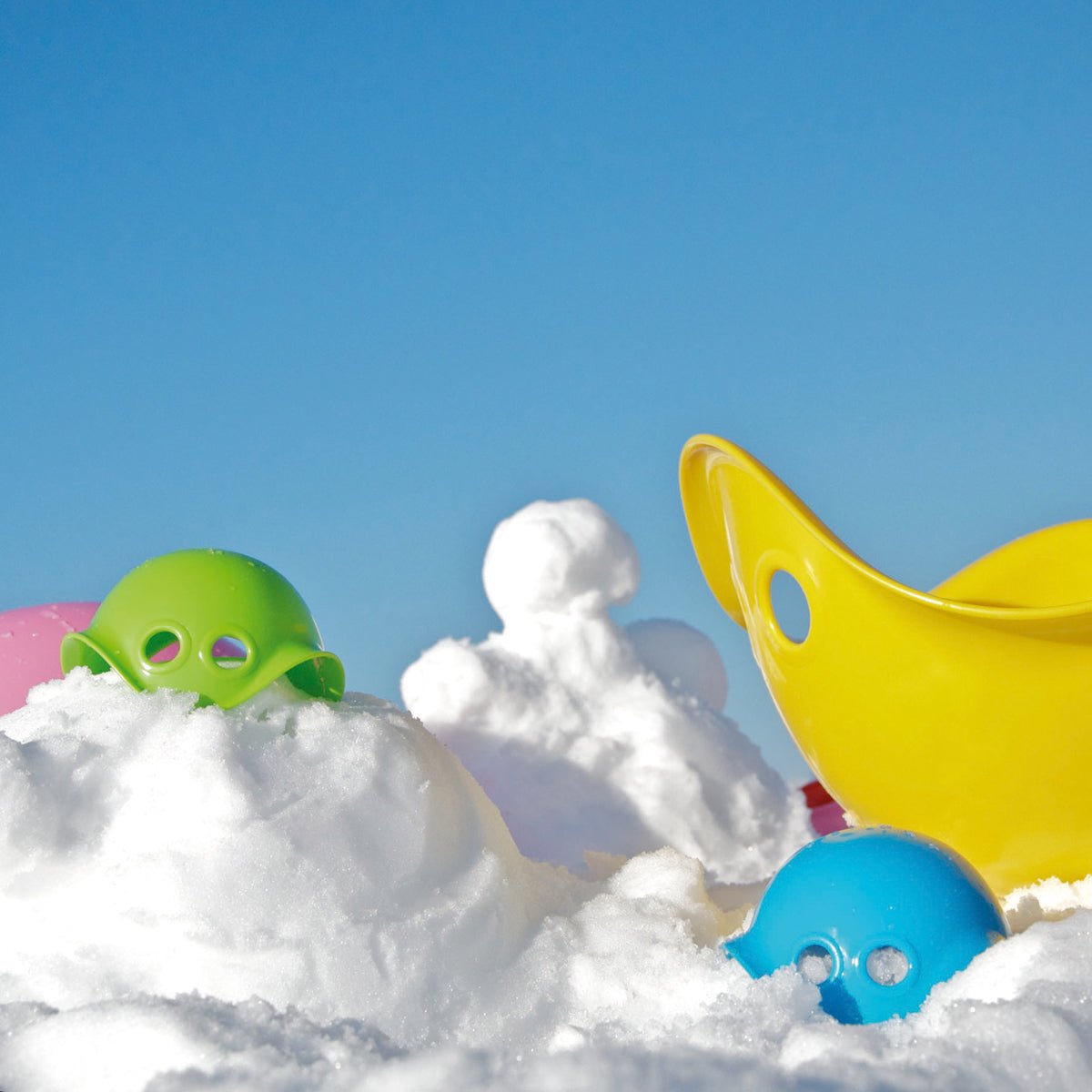 Moluk - Bilibo Mini - Sensomotoriek Activiteiten Schelpen - Set van 6 - Playlaan