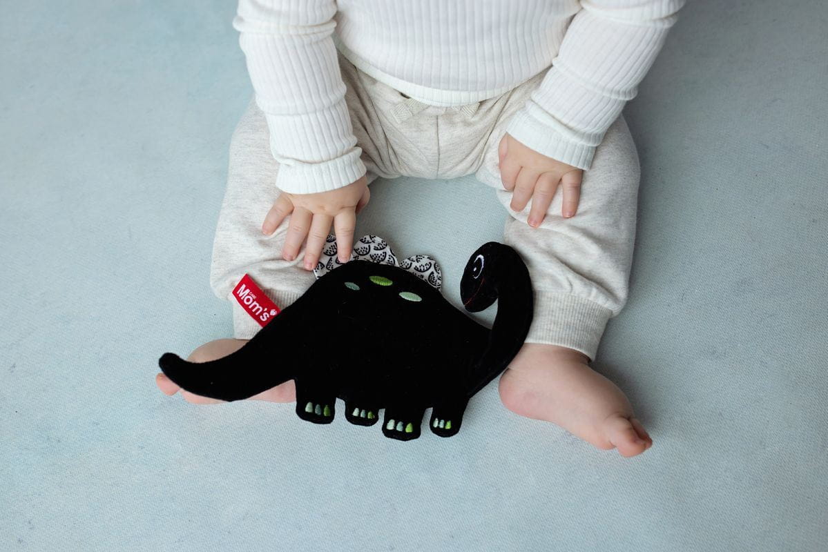 Mom's Care - Mom's Care - Knisper Knuffeldoekje Contrast - Dino - Playlaan
