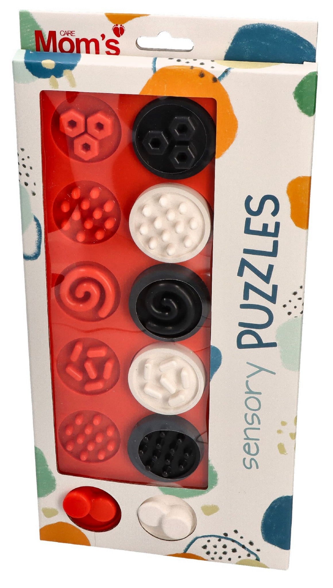 Mom's Care - Mom's Care - Sensorische puzzels - XL contrast wielen - Playlaan