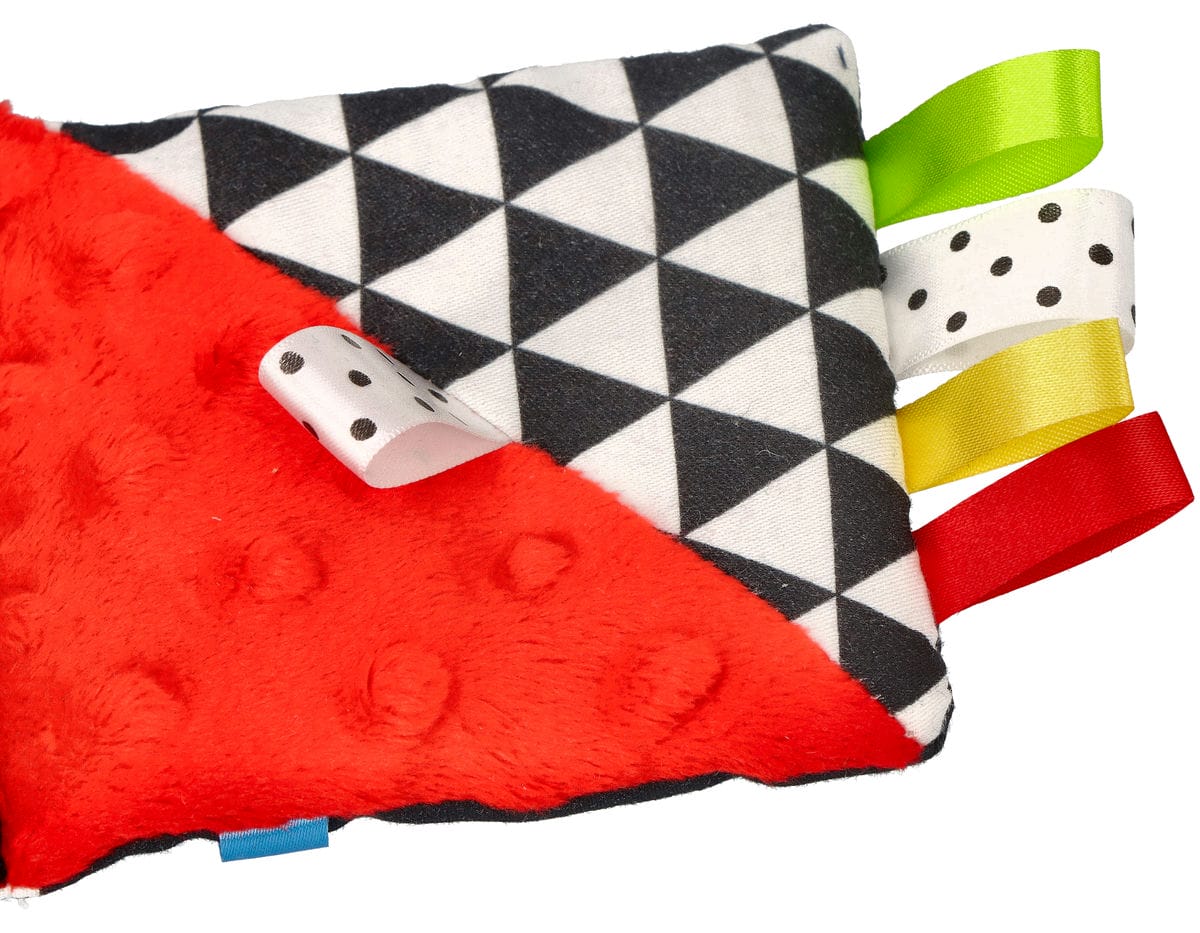 Mom's Care - Mom's Care - Zachte Babyboek - Rood - Playlaan
