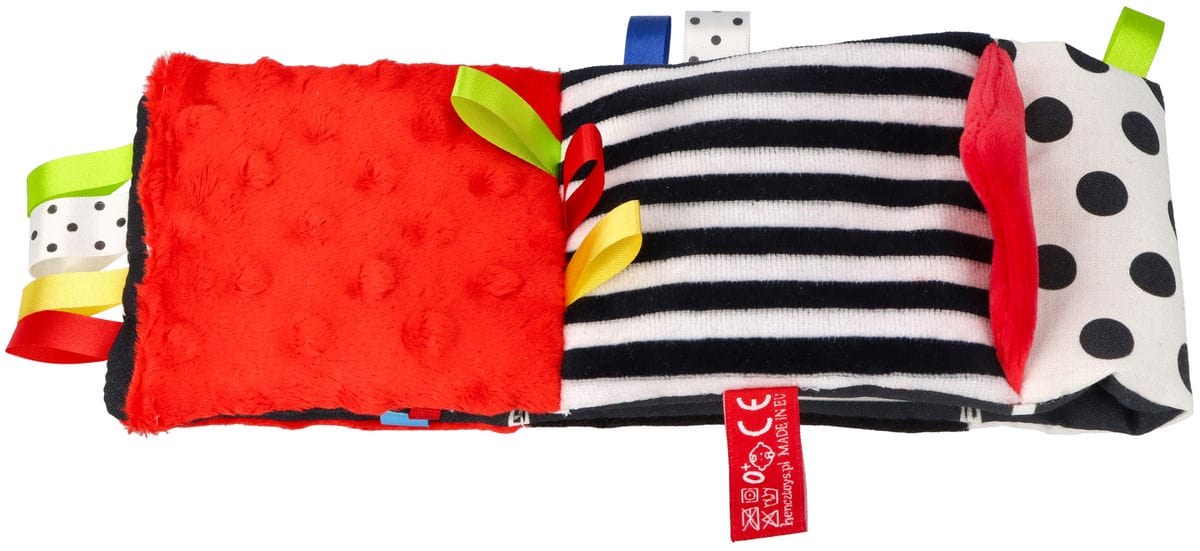 Mom's Care - Mom's Care - Zachte Babyboek - Rood - Playlaan