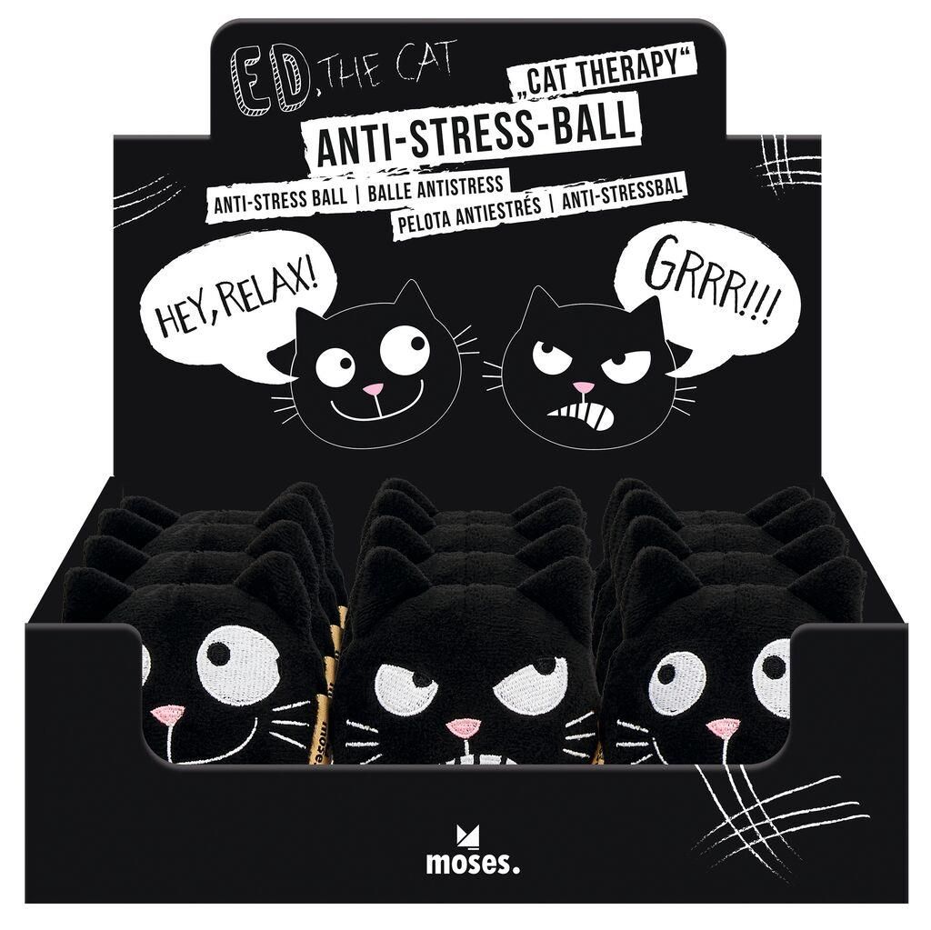 Moses verlag - Moses - Ed, the Cat anti stress bal 1st assorti - Playlaan